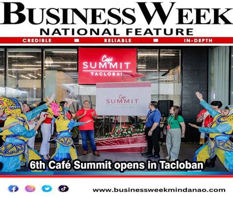 6th Café Summit opens in Tacloban .